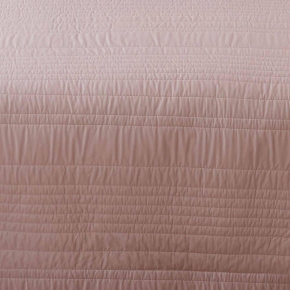 BRAND NEW Truly Calm Antimicrobial 3-Piece Blush Pink Quilt Set – Full/Queen - Picture 2 of 5